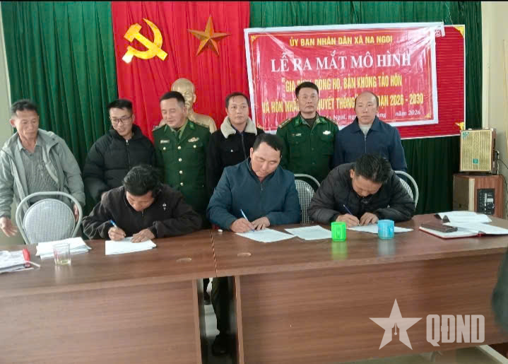 Ra mắt mô hình không tảo hôn ở xã biên giới Na Ngoi, Nghệ An